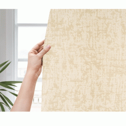 Κουρτίνα Alexia 140x260cm ζακάρ έτοιμη ραμμένη με κρίκους 100% πολυεστέρας σε χρώμα Εκρού