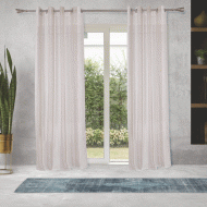 Κουρτίνα Alicia 140x260cm ζακάρ έτοιμη ραμμένη με κρίκους 100% πολυεστέρας σε χρώμα μπεζ Κουρτίνα Alicia 140x260cm ζακάρ έτοιμη ραμμένη με κρίκους 100% πολυεστέρας σε χρώμα μπεζ