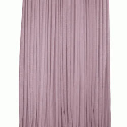 Κουρτίνα Elxi διαστάσεων 140x260cm έτοιμη ραμμένη 100% πολυεστέρας χρώμα Amethyst