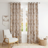 Κουρτίνα Cocoon gold 140x260cm ζακάρ έτοιμη ραμμένη με κρίκους 100% πολυεστέρας Κουρτίνα Cocoon gold 140x260cm ζακάρ έτοιμη ραμμένη με κρίκους 100% πολυεστέρας