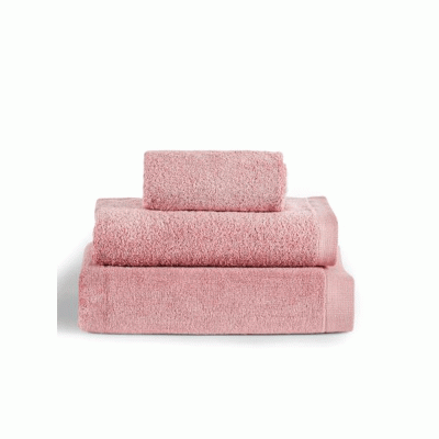 Πετσέτες 4 τεμάχια  Lavetes 480gsm διαστάσεων 30Χ30cm σε ροζ χρώμα 100% cotton