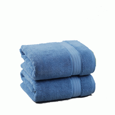 Πετσέτα μονόχρωμη σώματος 480gsm 100% βαμβάκι μπλε Raf﻿ διαστάσεων 80x150cm Prestige