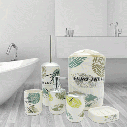 Σετ αξεσουάρ μπάνιου Enjoy 6 τεμάχια Σετ αξεσουάρ μπάνιου Enjoy 6 τεμάχια