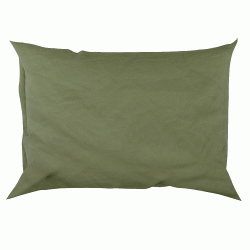 Μαξιλαροθήκες μονόχρωμες της σειράς Rainbow 52x72cm poly/cotton 144 κλωστών χρώμα λαδί