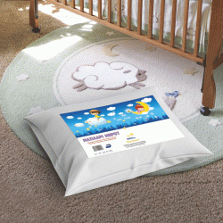 Μαξιλάρι ύπνου βρεφικό διαστάσεων 35x45cm 100% cotton