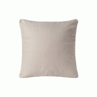 Mαξιλαροθήκη Irma διαστάσεων 45x45cm σε χρώμα μπεζ 80% cot-20% pol