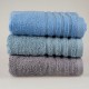 Πετσέτα πενιέ προσώπου Olympus 550 gsm 100% cotton σε μπλε χρώμα διαστάσεων 50x90cm