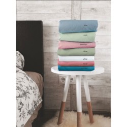 Σεντόνι μονό Rainbow flat σε χρώμα της μέντας poly/cotton διαστάσεων 170x260cm