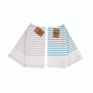 Σετ ποτηρόπανo κουζίνας πικέ 2 τμχ διαστάσεων 45x65cm σε συσκευασία των 6 σετ