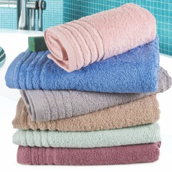 Πετσέτα πενιέ σώματος Olympus 550 gsm 100% cotton σε χρώμα γκρι διαστάσεων 80x150cm