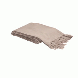 Ριχτάρια Irma 80%cot-20%pol σε χρώμα μπεζ διαστάσεων 180x250cm