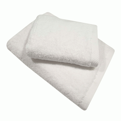 Πετσέτα προσώπου λευκή 600gsm διαστάσεων 50Χ95cm 