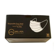 Προστατευτική μάσκα μίας χρήσης υποαλλεργική 3 στρώσεων από ελαφρύ υλικό συσκευασία 50 τεμάχια Προστατευτική μάσκα μίας χρήσης υποαλλεργική 3 στρώσεων από ελαφρύ υλικό συσκευασία 50 τεμάχια