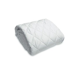  Προστατευτικό στρώματος καπιτονέ σε λευκό χρώμα 180x200+25cm