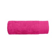 Πετσέτα μονόχρωμη σώματος 480gsm 100% βαμβάκι σε χρώμα φουξ διαστάσεων 80x150cm Prestige