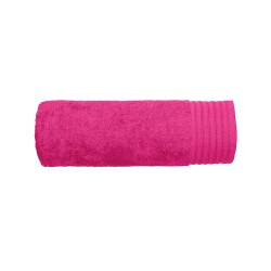 Πετσέτα μονόχρωμη σώματος 480gsm 100% βαμβάκι σε χρώμα φουξ διαστάσεων 80x150cm Prestige