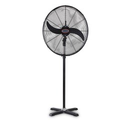 Ανεμιστήρας επαγγελματικός βιομηχανικός με ορθοστάτη 65cm 200w με δύο μεταλλικές λεπίδες για μεγάλους απαιτητικούς χώρους FS-650A1