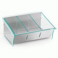 Organizer καφέ 33cm PREMIUM 3 θέσεων διαστάσεων 33x20x12 Organizer καφέ 33cm PREMIUM 3 θέσεων διαστάσεων 33x20x12