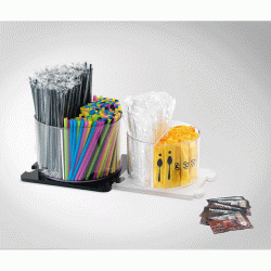 Puzzle οrganizer καφέ χωρητικότητας 1.3 λίτρα διάφανο και frost αμμοβολή