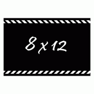 Κάρτα Bullet 8x12cm επανεγράψιμμη πλαστικοποιημένο σε συσκ.12τμχ