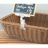 Μάνταλο στομίου με περιστρεφόμενο κλιπ κάρτας διαφανές Μάνταλο στομίου με περιστρεφόμενο κλιπ κάρτας διαφανές