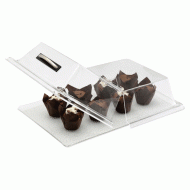 Κιτ μαύρος δίσκος με καπάκι 32,5x53 σπαστό στο πλάτος 