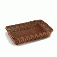 Kαλάθι ψωμιού 10cm GN 1/1 Polyrattan Wenge