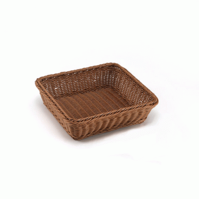 Kαλάθι ψωμιού 10cm GN 2/3 Polyrattan Wenge