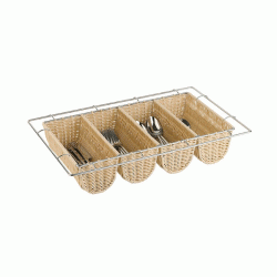 Καλάθι Polyrattan για μαxαιροπήρουνα διαστάσεων 32.5x53cm Καλάθι Polyrattan για μαxαιροπήρουνα διαστάσεων 32.5x53cm