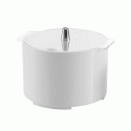 Δοχείο μπουφέ σε λευκό χρώμα 1.3 λίτρα με καπάκι