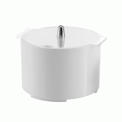 Δοχείο μπουφέ σε λευκό χρώμα 1.3 λίτρα με καπάκι