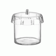 Γυάλα Φ15x15Υ κύλινδρος με Plexiglass Gofre καπάκι