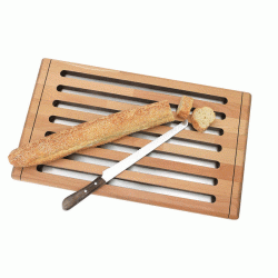 Πλάκα κοπής ψωμιού με δίσκο για τρίματα διαστάσεων 32,5 X 53 Cm