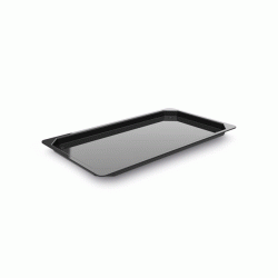 Octagon δίσκος 2cm Gn 3/4 Plexiglass υψηλής αντοχής σε χρώμα μαύρο