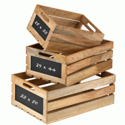 Ξύλινο καφάσι παρουσίασης με Plexi παράθυρο με πινακίδα μαυροπίνακα διαστάσεων 29x44εκ. Ξύλινο καφάσι παρουσίασης με Plexi παράθυρο με πινακίδα μαυροπίνακα διαστάσεων 29x44εκ.