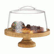 Cake Stand από ξύλο σημύδας διαμέτρου Φ30cm 8cm ύψος σε φυσικό χρώμα ξύλο χωρίς καπάκι Cake Stand από ξύλο σημύδας διαμέτρου Φ30cm 8cm ύψος σε φυσικό χρώμα ξύλο χωρίς καπάκι