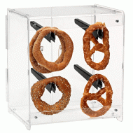 Βιτρίνα κουλουριών θεσσαλονίκης Plexiglass 4 θέσεων με πόρτες