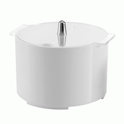 Δοχείο μπουφέ σε χρώμα λευκό 2.5 λίτρα με καπάκι