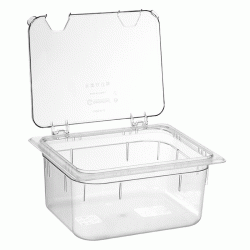 Δοχείο GN1/2 8,5L διαφανές PC διατίθεται χωρίς καπάκι