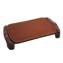 Ηλεκτρική κεραμική ψηστιέρα Jata Terracotta 1600W 230V με εύχρηστο και αφαιρούμενο θερμοστάτη