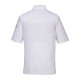Σακάκι για σεφ C735 σε χρώμα λευκό 100% βαμβακερό με πλαϊνή τσέπη με φερμουάρ νούμερο XXL