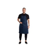 Ποδιά υφασμάτινη TOP με 2 τσέπες διαστάσεων 70x90cm σε χρώμα μπλε  Ποδιά υφασμάτινη TOP με 2 τσέπες διαστάσεων 70x90cm σε χρώμα μπλε