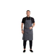 Ποδιά υφασμάτινη TOP με 2 τσέπες διαστάσεων 70x90cm σε χρώμα γκρι Ποδιά υφασμάτινη TOP με 2 τσέπες διαστάσεων 70x90cm σε χρώμα γκρι