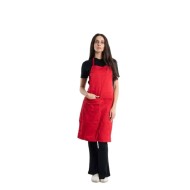 Ποδιά υφασμάτινη TOP με 2 τσέπες διαστάσεων 70x90cm σε χρώμα κόκκινο Ποδιά υφασμάτινη TOP με 2 τσέπες διαστάσεων 70x90cm σε χρώμα κόκκινο