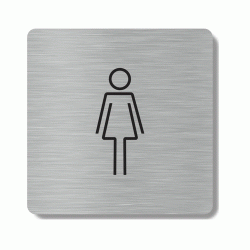 Πινακίδα εσωτερικού χώρου για WC γυναικών HTA90 Πινακίδα εσωτερικού χώρου για WC γυναικών HTA90