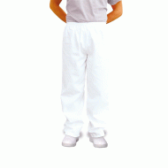 Παντελόνι τροφίμων με λάστιχο στην μέση σε λευκό χρώμα PORTWEST σε νούμερο medium