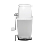 Χειροκίνητος παγοθραύστης πλαστικός με μεταλλικά μαχαίρια Χειροκίνητος παγοθραύστης πλαστικός με μεταλλικά μαχαίρια