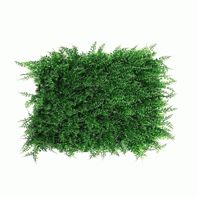 Συνθετικός κα΄θετος κήπος από μίξη από φύλλα για το σχεδιασμό τοίχων Fern διαστάσεων 50x50cm