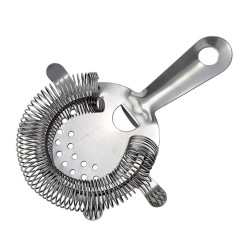 Αφροσυλλέκτης ποτών ανοξείδωτος στρέινερ τετραπλός Αφροσυλλέκτης ποτών ανοξείδωτος στρέινερ τετραπλός