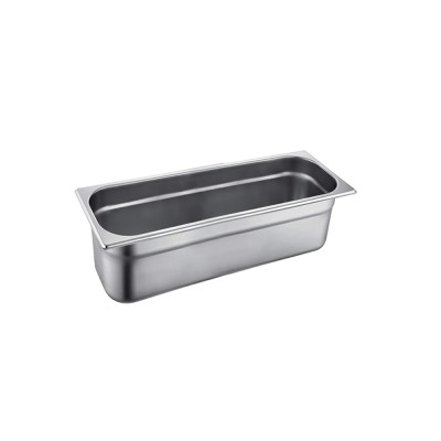 Δοχείο gastronorm GN1/4 Inox 18/10 265x162x20mm επαγγελματικής χρήσης